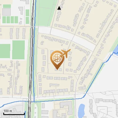 Karte Ahlfeld 1-3, 22415 Hamburg