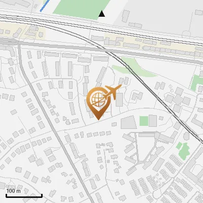 Karte Berkefeldweg 1, 21075 Hamburg