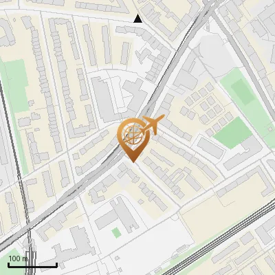 Karte Elisenstraße 1, 22087 Hamburg