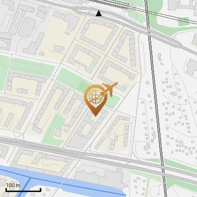 Karte Eitzensweg 10, 20537 Hamburg