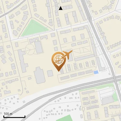 Karte Husarenhof 10-13, 22043 Hamburg