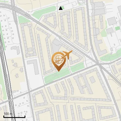 Karte Neue Wöhr 10, 22307 Hamburg