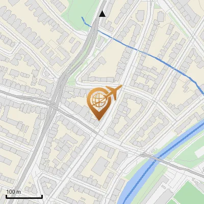 Karte Eppendorfer Weg 107, 20259 Hamburg