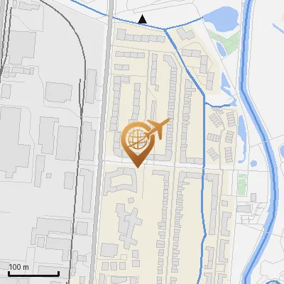 Karte Kurdamm 9-13, 21107 Hamburg