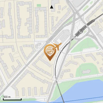 Karte Ulmenau 1-13, 22087 Hamburg