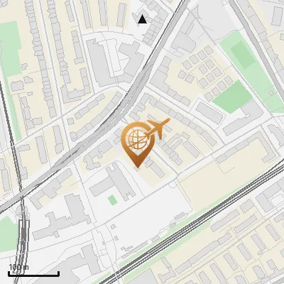 Karte Elisenstraße 3-16, 22087 Hamburg