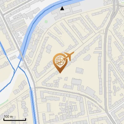 Karte Grillparzerstraße 8-19, 22085 Hamburg