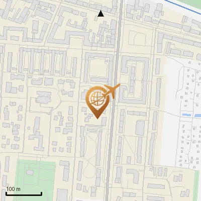 Karte Mannesallee 12, 21107 Hamburg