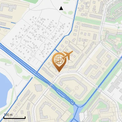 Karte Fanny-Lewald-Ring 126, 21035 Hamburg