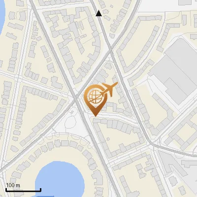 Karte Cäcilienstraße 14, 22301 Hamburg