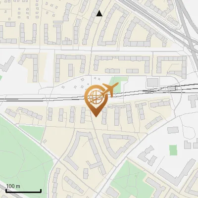 Karte O'Swaldstraße 14, 22111 Hamburg