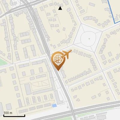 Karte Rennbahnstraße 146-152, 22043 Hamburg