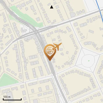 Karte Rennbahnstraße 166-172, 22043 Hamburg