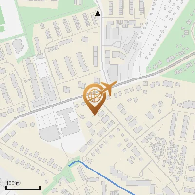 Karte Roter Hahn 2, 22159 Hamburg