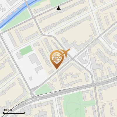 Karte Sonnenau 1-2, 22089 Hamburg