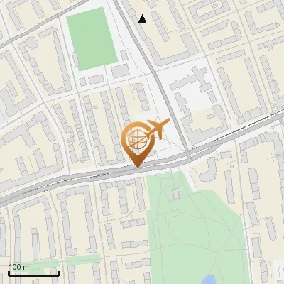 Karte Wandsbeker Chaussee 203, 22089 Hamburg