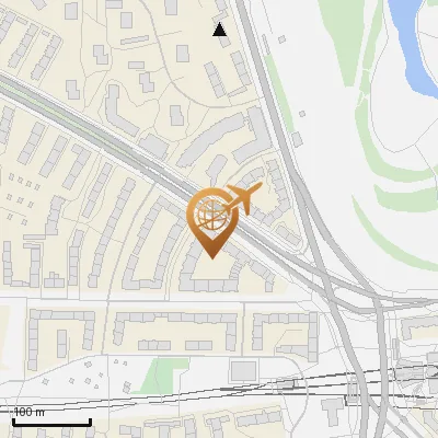 Karte Sievekingsallee 204-208, 22111 Hamburg