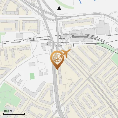 Karte Rennbahnstraße 18-26, 22111 Hamburg