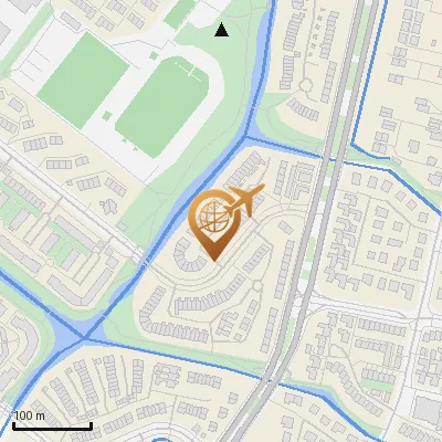 Karte Fanny-Lewald-Ring 24, 21035 Hamburg