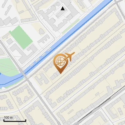 Karte Blumenau 19-33, 22089 Hamburg