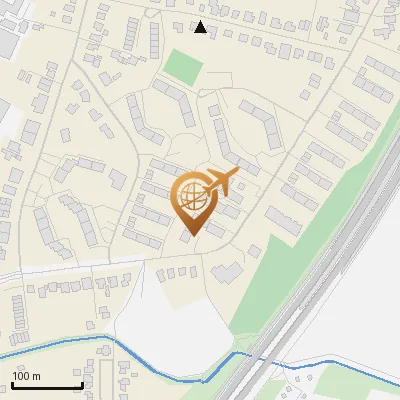 Karte Spanische Furt 23-27, 22459 Hamburg