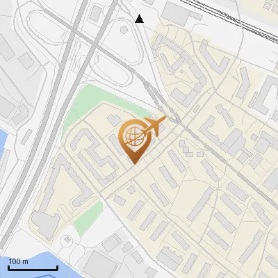 Karte Billhorner Mühlenweg 22-28, 20539 Hamburg