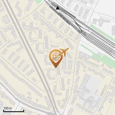 Karte Washingtonring 19-37, 22111 Hamburg