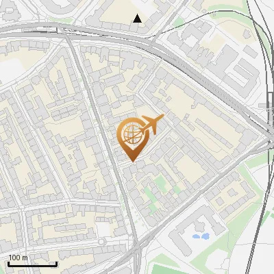 Karte Agathenstraße 1-7, 20357 Hamburg