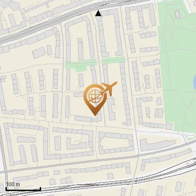 Karte Roßberg 24-35, 22089 Hamburg