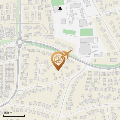 Karte Dornstücken 2-8, 22607 Hamburg