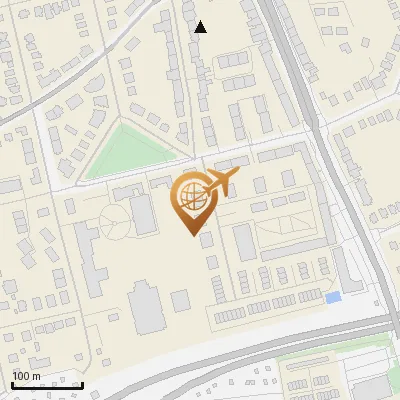 Karte Husarenhof 4-6, 22043 Hamburg