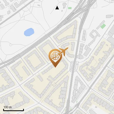 Karte Husumer Straße 37-44, 20249 Hamburg