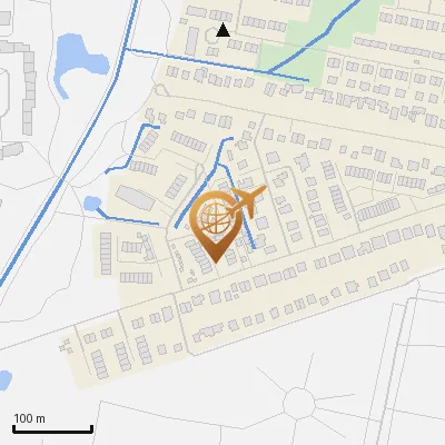 Karte Fuchsbergredder 43, 22119 Hamburg