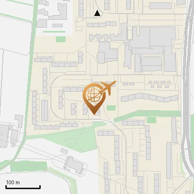 Karte Achtern Born 46, 22549 Hamburg