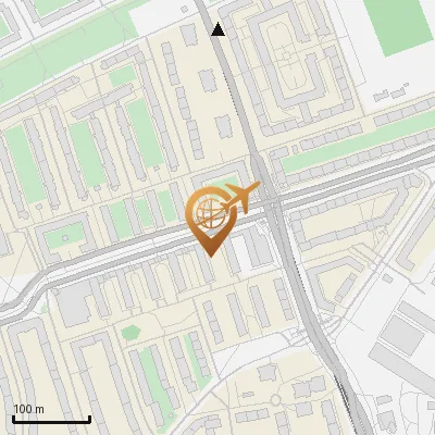 Karte Straßburger Straße 46-48, 22049 Hamburg