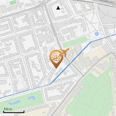 Karte Asbeckstraße 1-12, 21073 Hamburg