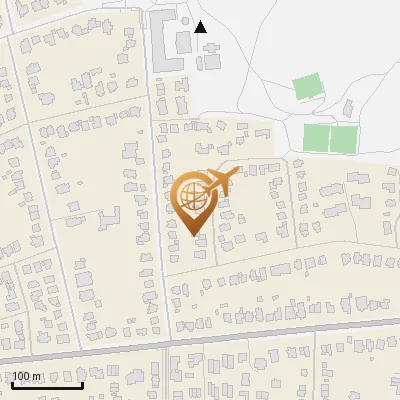 Karte Hulbepark 1-8, 21029 Hamburg