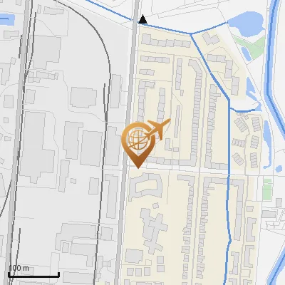 Karte Kurdamm 1-7, 21107 Hamburg