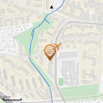 Karte Reichsbahnstraße 50, 22525 Hamburg