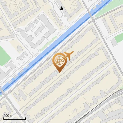 Karte Blumenau 47-55, 22089 Hamburg