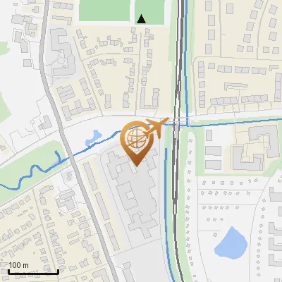 Karte Flughafenstraße 54, 22335 Hamburg