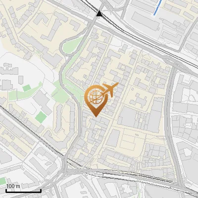 Karte Am Soldatenfriedhof 2-8, 21073 Hamburg