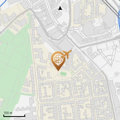 Karte Bunatwiete 2-12, 21073 Hamburg