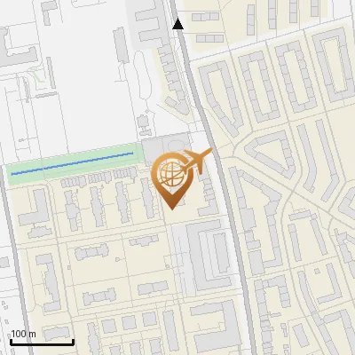 Karte Harkensee 6, 22307 Hamburg