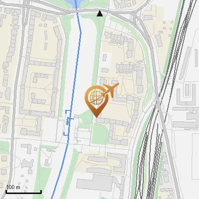 Karte Justus-Strandes-Weg 3-7, 22337 Hamburg