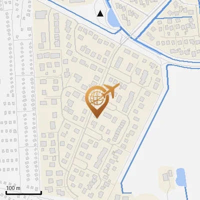 Karte Neuer Korbmachersand 6, 21129 Hamburg