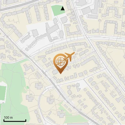 Karte Nikischstraße 2-13, 22761 Hamburg