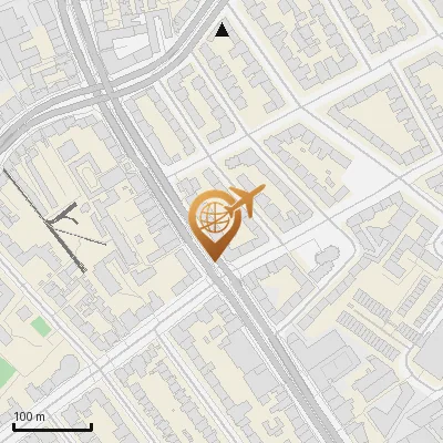 Karte Hoheluftchaussee 64-72, 20253 Hamburg