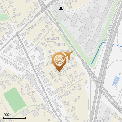 Karte Am Hasenkamp 7, 22457 Hamburg