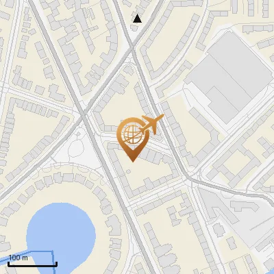 Karte Cäcilienstraße 1-11, 22301 Hamburg